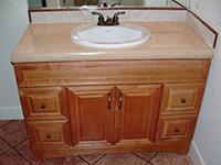 Adobe Buff Vanity